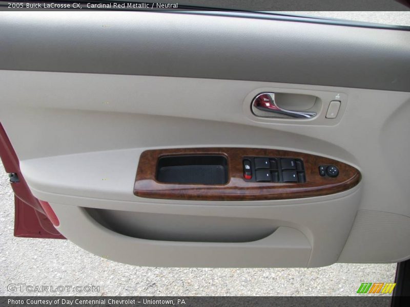 Cardinal Red Metallic / Neutral 2005 Buick LaCrosse CX