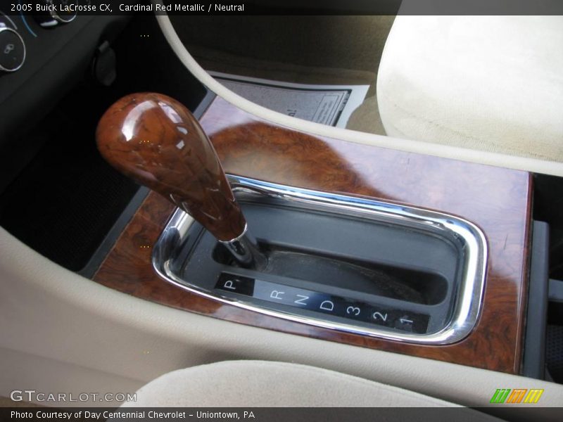 Cardinal Red Metallic / Neutral 2005 Buick LaCrosse CX