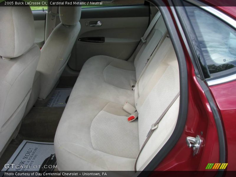 Cardinal Red Metallic / Neutral 2005 Buick LaCrosse CX