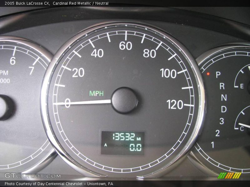 Cardinal Red Metallic / Neutral 2005 Buick LaCrosse CX
