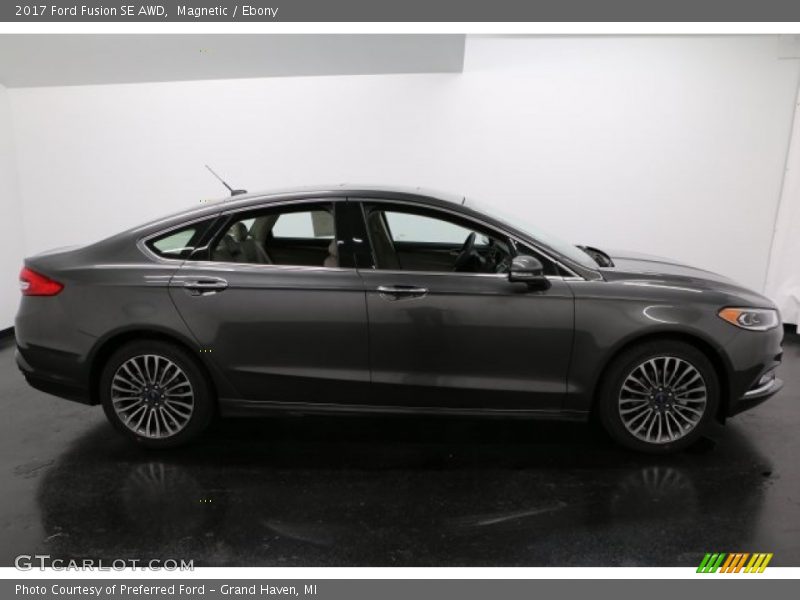 Magnetic / Ebony 2017 Ford Fusion SE AWD