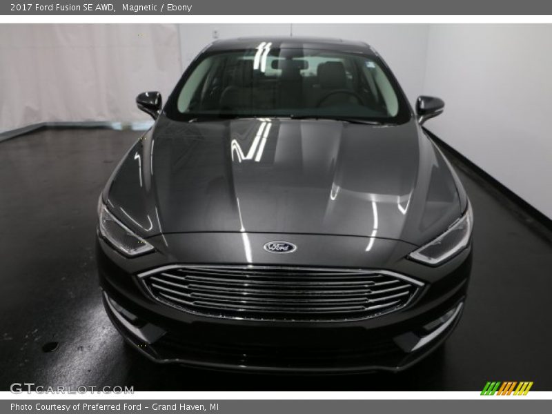 Magnetic / Ebony 2017 Ford Fusion SE AWD
