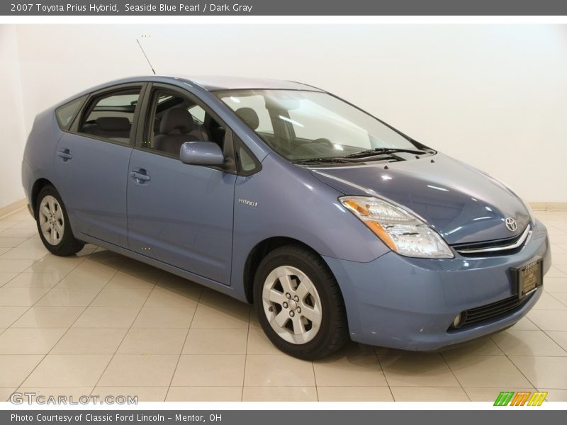 Seaside Blue Pearl / Dark Gray 2007 Toyota Prius Hybrid