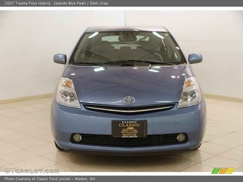 Seaside Blue Pearl / Dark Gray 2007 Toyota Prius Hybrid