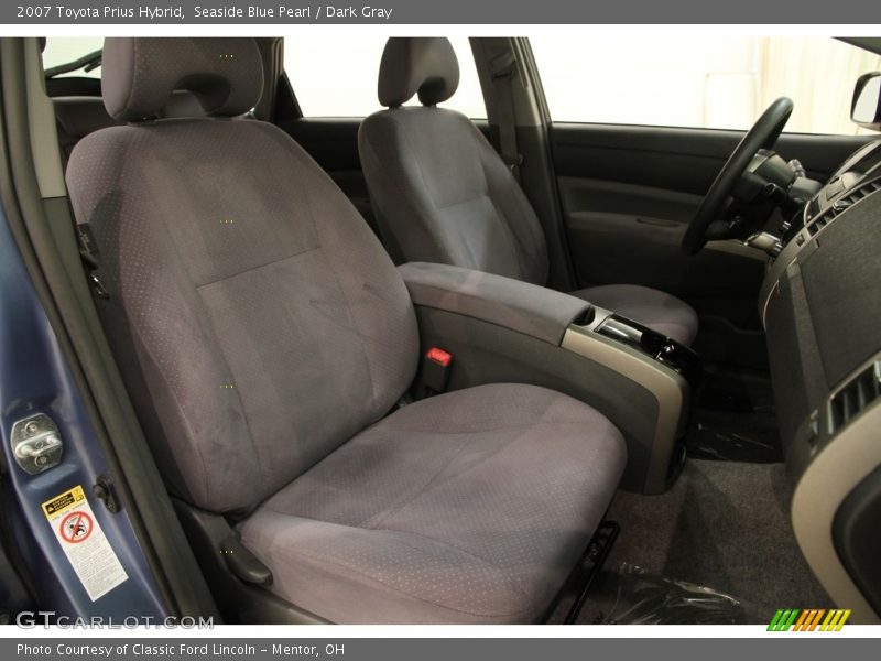 Seaside Blue Pearl / Dark Gray 2007 Toyota Prius Hybrid