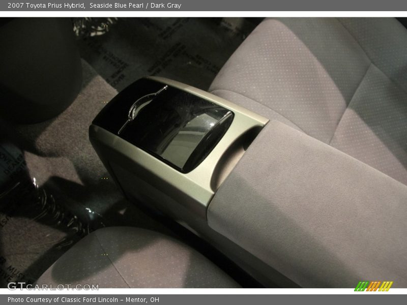 Seaside Blue Pearl / Dark Gray 2007 Toyota Prius Hybrid