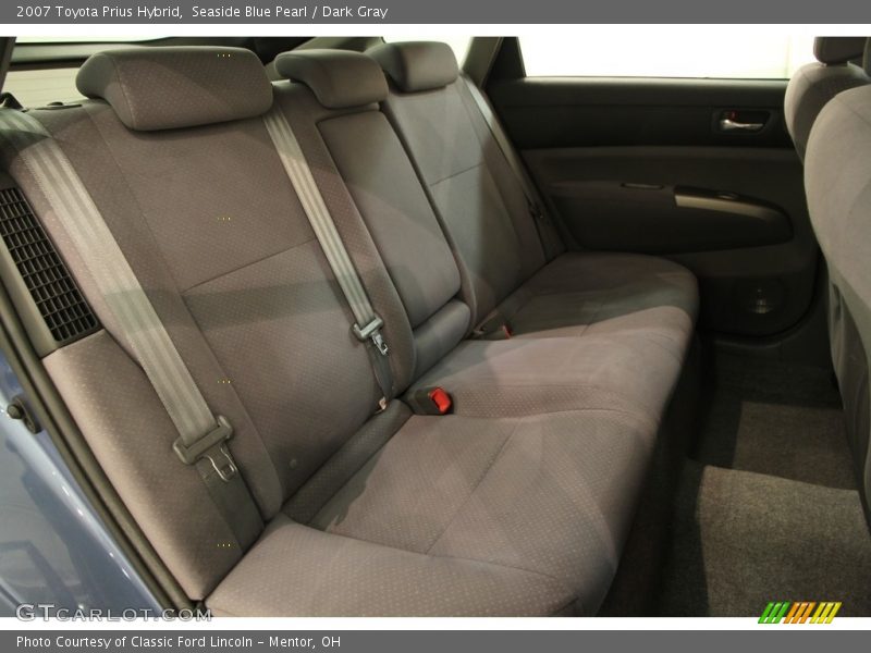 Seaside Blue Pearl / Dark Gray 2007 Toyota Prius Hybrid