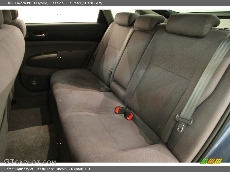 Seaside Blue Pearl / Dark Gray 2007 Toyota Prius Hybrid