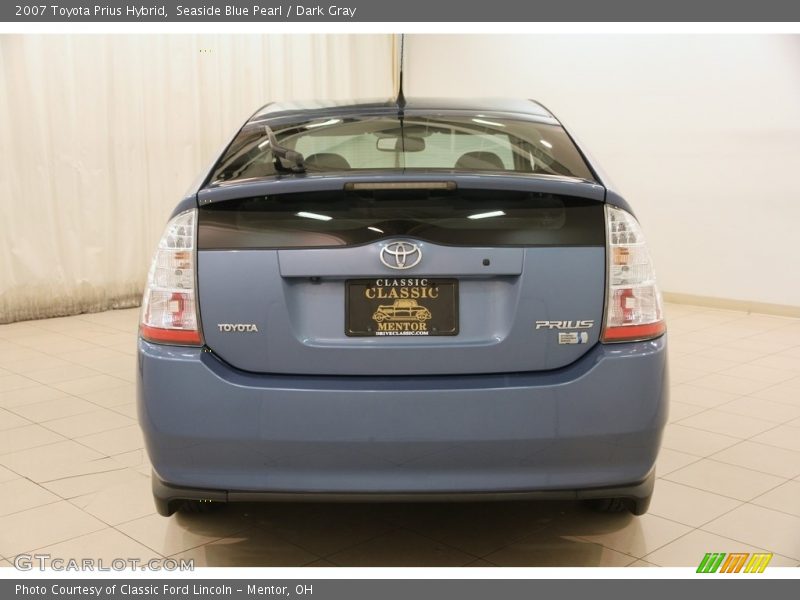 Seaside Blue Pearl / Dark Gray 2007 Toyota Prius Hybrid