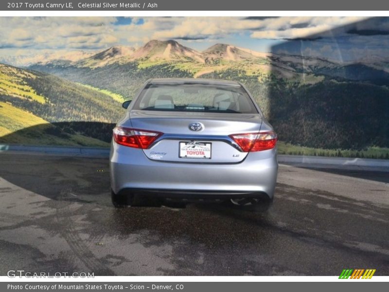 Celestial Silver Metallic / Ash 2017 Toyota Camry LE