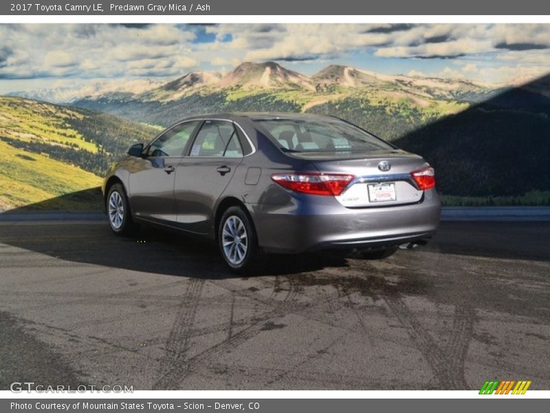 Predawn Gray Mica / Ash 2017 Toyota Camry LE