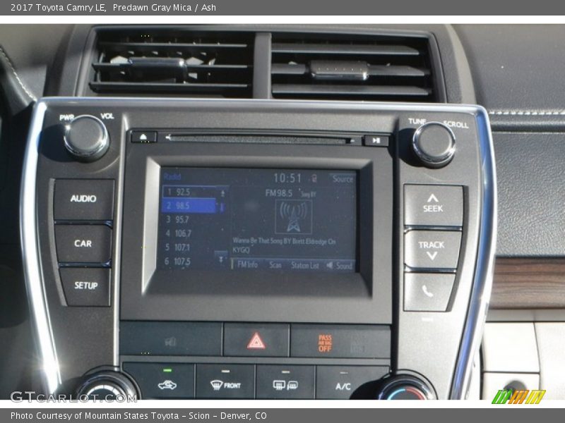 Predawn Gray Mica / Ash 2017 Toyota Camry LE