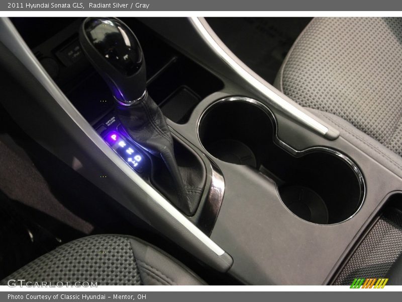 Radiant Silver / Gray 2011 Hyundai Sonata GLS