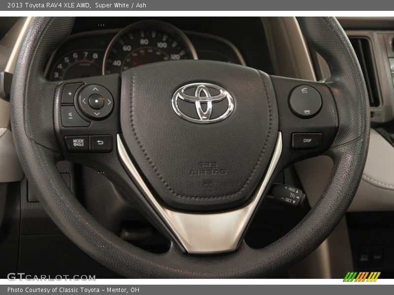 Super White / Ash 2013 Toyota RAV4 XLE AWD