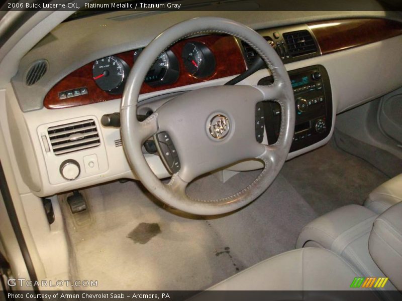 Platinum Metallic / Titanium Gray 2006 Buick Lucerne CXL