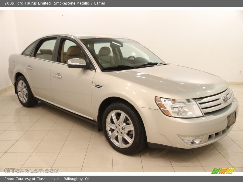 Smokestone Metallic / Camel 2009 Ford Taurus Limited