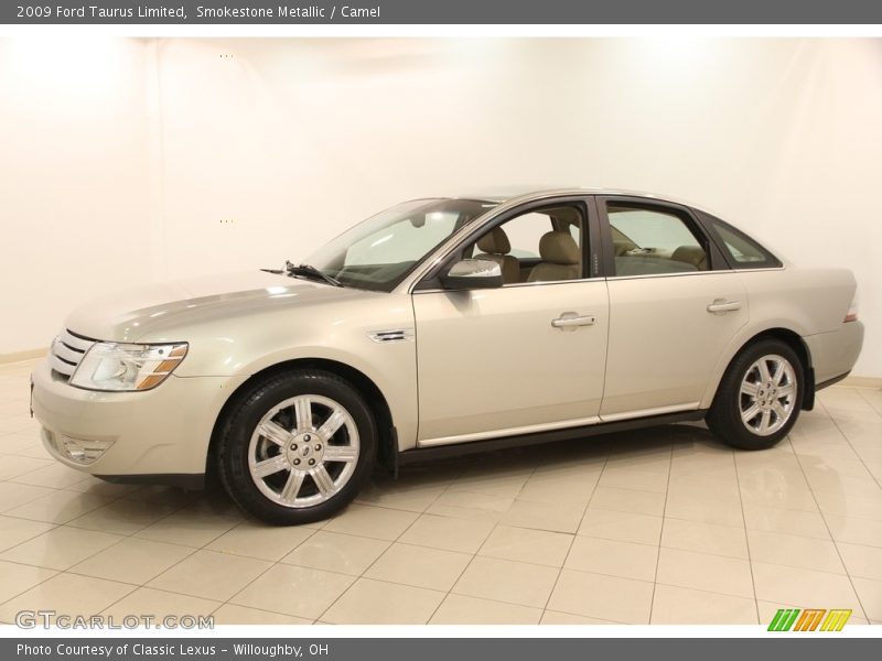 Smokestone Metallic / Camel 2009 Ford Taurus Limited