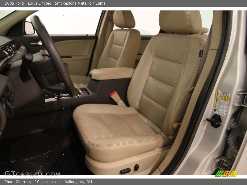 Smokestone Metallic / Camel 2009 Ford Taurus Limited
