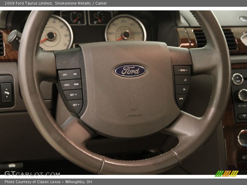 Smokestone Metallic / Camel 2009 Ford Taurus Limited