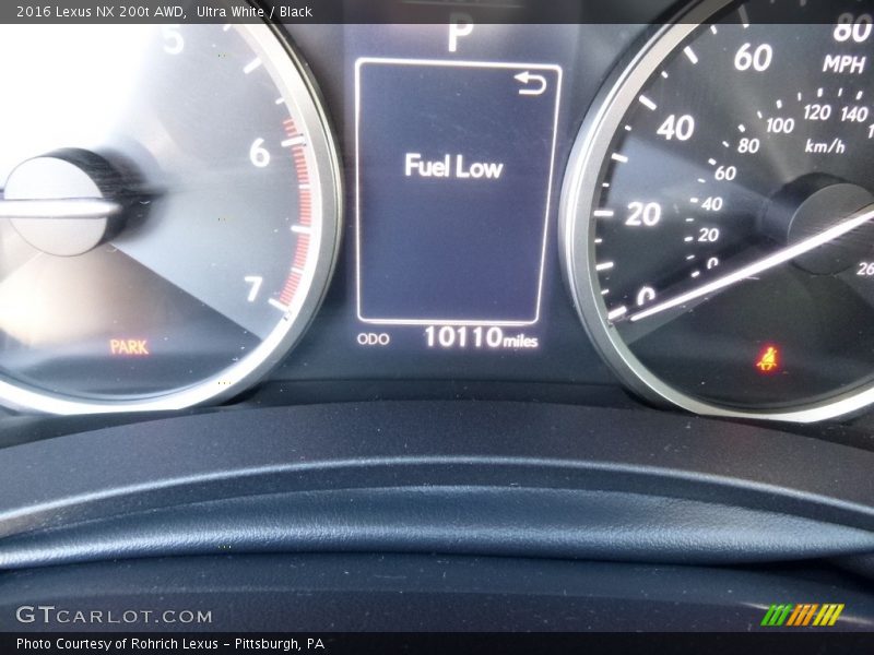 Ultra White / Black 2016 Lexus NX 200t AWD