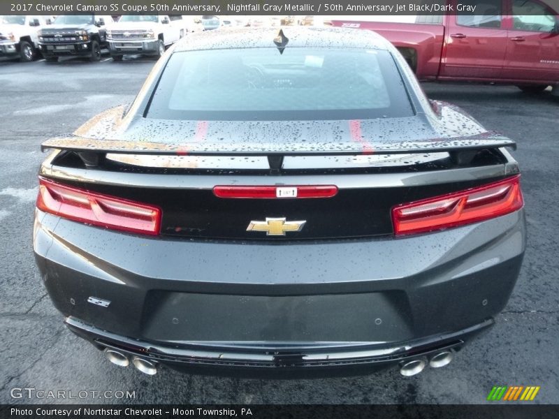 Nightfall Gray Metallic / 50th Anniversary Jet Black/Dark Gray 2017 Chevrolet Camaro SS Coupe 50th Anniversary