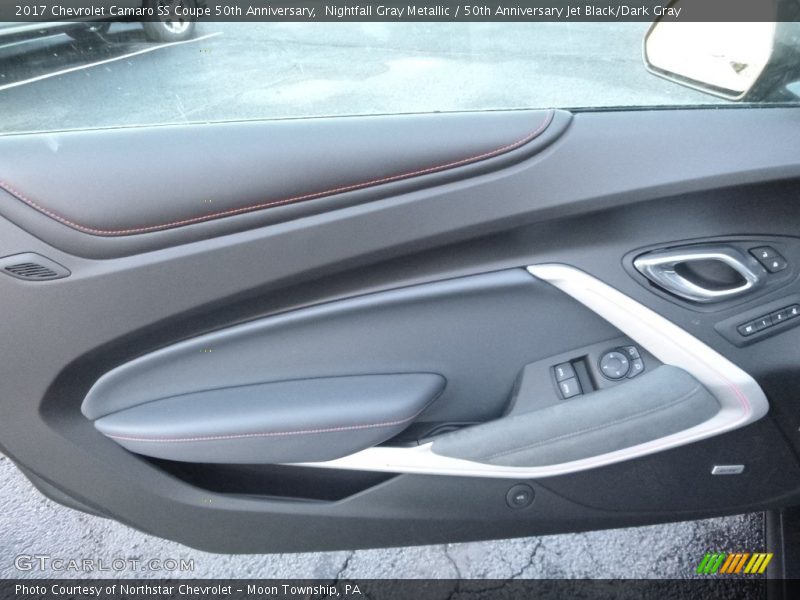 Nightfall Gray Metallic / 50th Anniversary Jet Black/Dark Gray 2017 Chevrolet Camaro SS Coupe 50th Anniversary