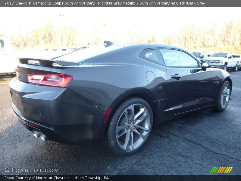 Nightfall Gray Metallic / 50th Anniversary Jet Black/Dark Gray 2017 Chevrolet Camaro SS Coupe 50th Anniversary