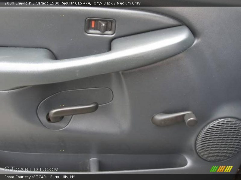 Onyx Black / Medium Gray 2000 Chevrolet Silverado 1500 Regular Cab 4x4