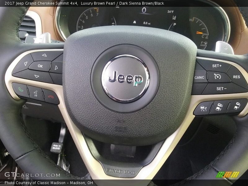  2017 Grand Cherokee Summit 4x4 Steering Wheel