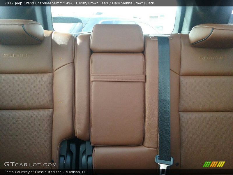 Luxury Brown Pearl / Dark Sienna Brown/Black 2017 Jeep Grand Cherokee Summit 4x4