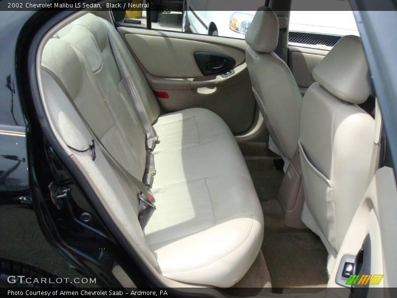 Black / Neutral 2002 Chevrolet Malibu LS Sedan