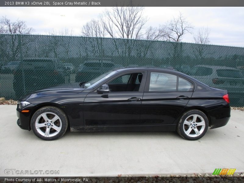 Space Gray Metallic / Black 2013 BMW X3 xDrive 28i