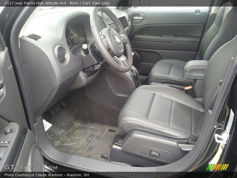 Black / Dark Slate Gray 2017 Jeep Patriot High Altitude 4x4