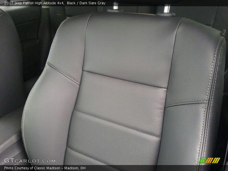 Black / Dark Slate Gray 2017 Jeep Patriot High Altitude 4x4