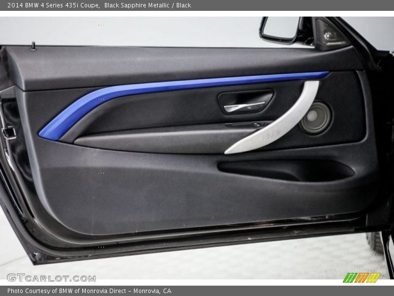 Black Sapphire Metallic / Black 2014 BMW 4 Series 435i Coupe