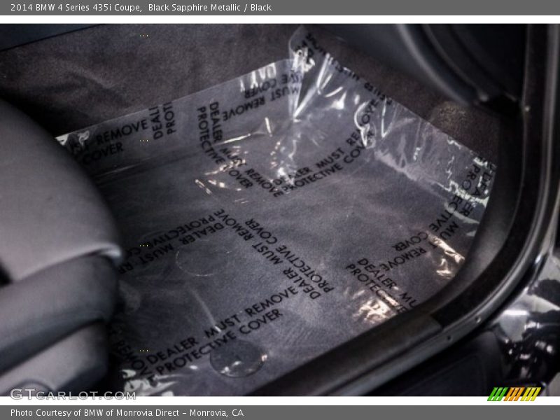 Black Sapphire Metallic / Black 2014 BMW 4 Series 435i Coupe