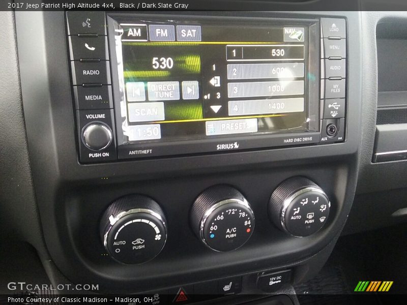 Black / Dark Slate Gray 2017 Jeep Patriot High Altitude 4x4