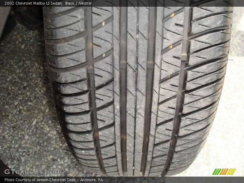 Black / Neutral 2002 Chevrolet Malibu LS Sedan