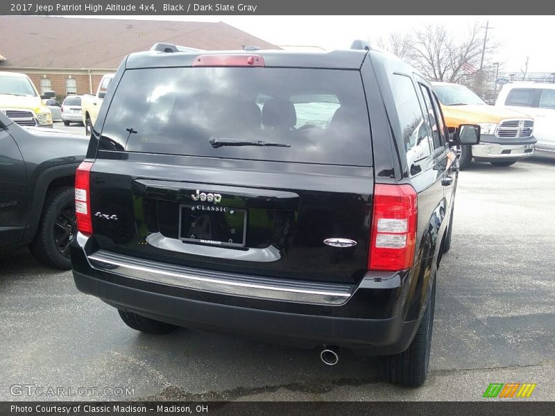 Black / Dark Slate Gray 2017 Jeep Patriot High Altitude 4x4