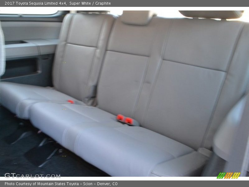 Super White / Graphite 2017 Toyota Sequoia Limited 4x4