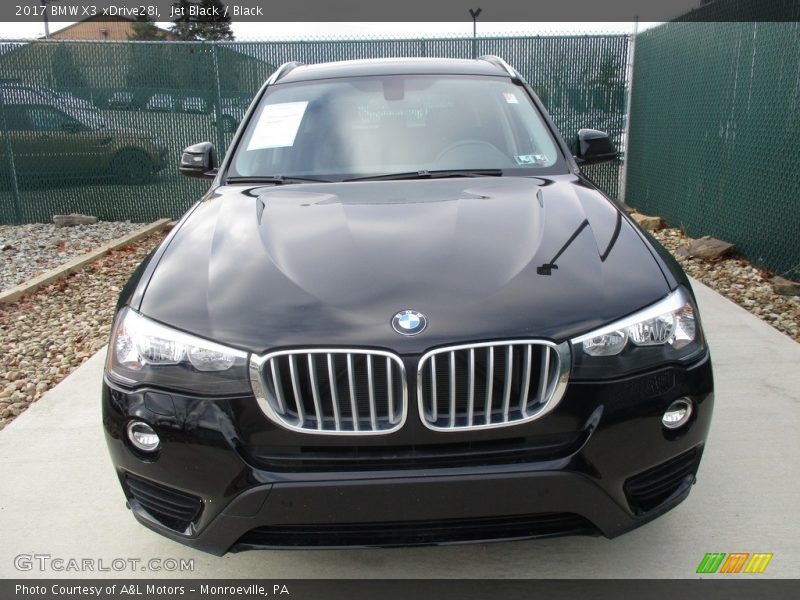 Jet Black / Black 2017 BMW X3 xDrive28i