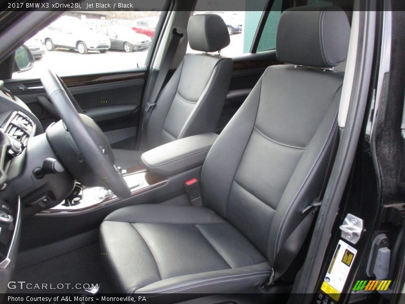 Jet Black / Black 2017 BMW X3 xDrive28i
