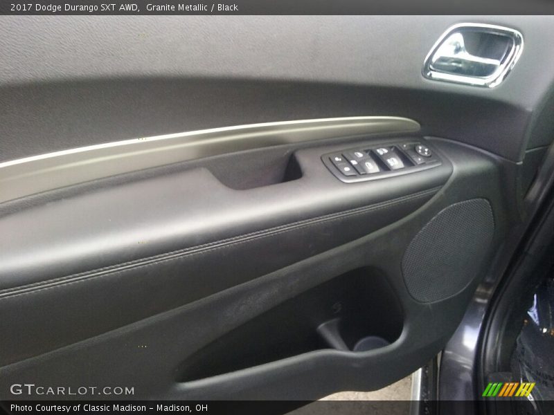 Granite Metallic / Black 2017 Dodge Durango SXT AWD
