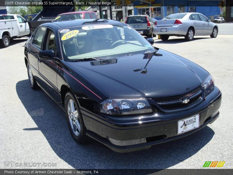 Black / Neutral Beige 2005 Chevrolet Impala SS Supercharged