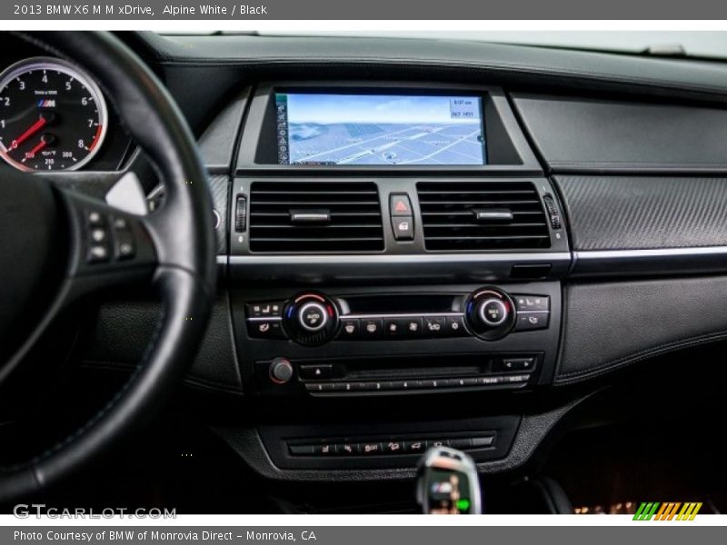 Alpine White / Black 2013 BMW X6 M M xDrive