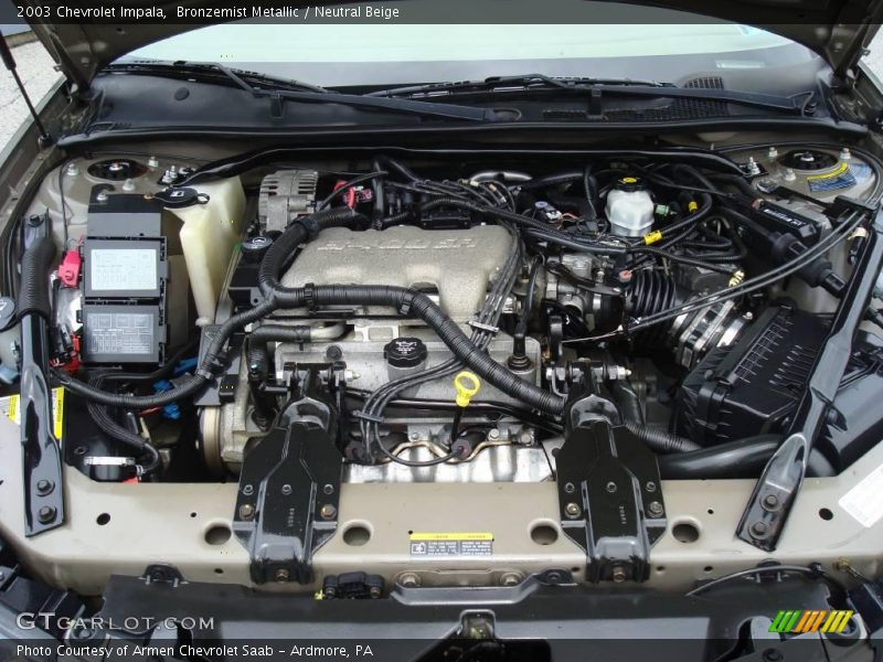 Bronzemist Metallic / Neutral Beige 2003 Chevrolet Impala