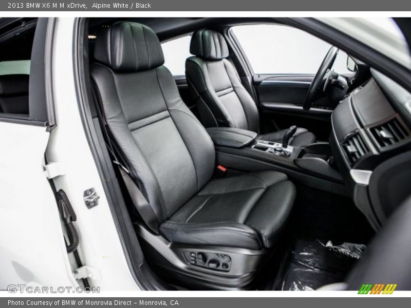 Alpine White / Black 2013 BMW X6 M M xDrive