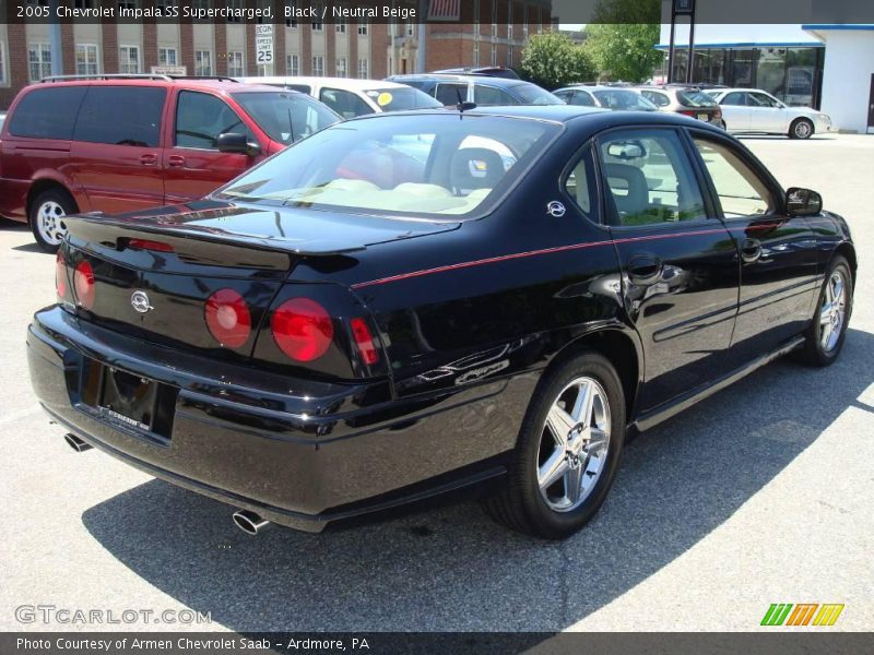 Black / Neutral Beige 2005 Chevrolet Impala SS Supercharged