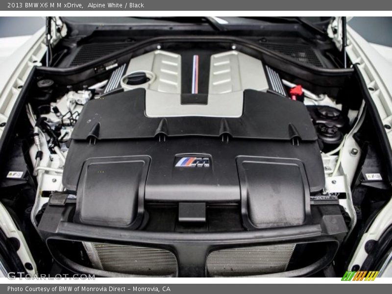 Alpine White / Black 2013 BMW X6 M M xDrive