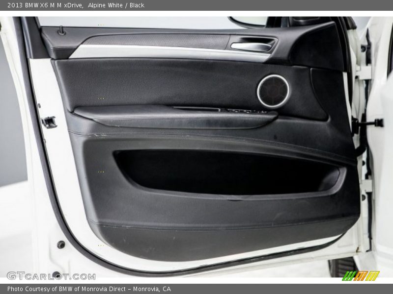 Alpine White / Black 2013 BMW X6 M M xDrive